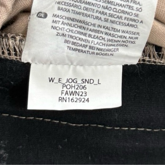 BYLT Women's Elite+ Joggers Pants in Sand Brown Woman’s Large - Picture 5 of 6